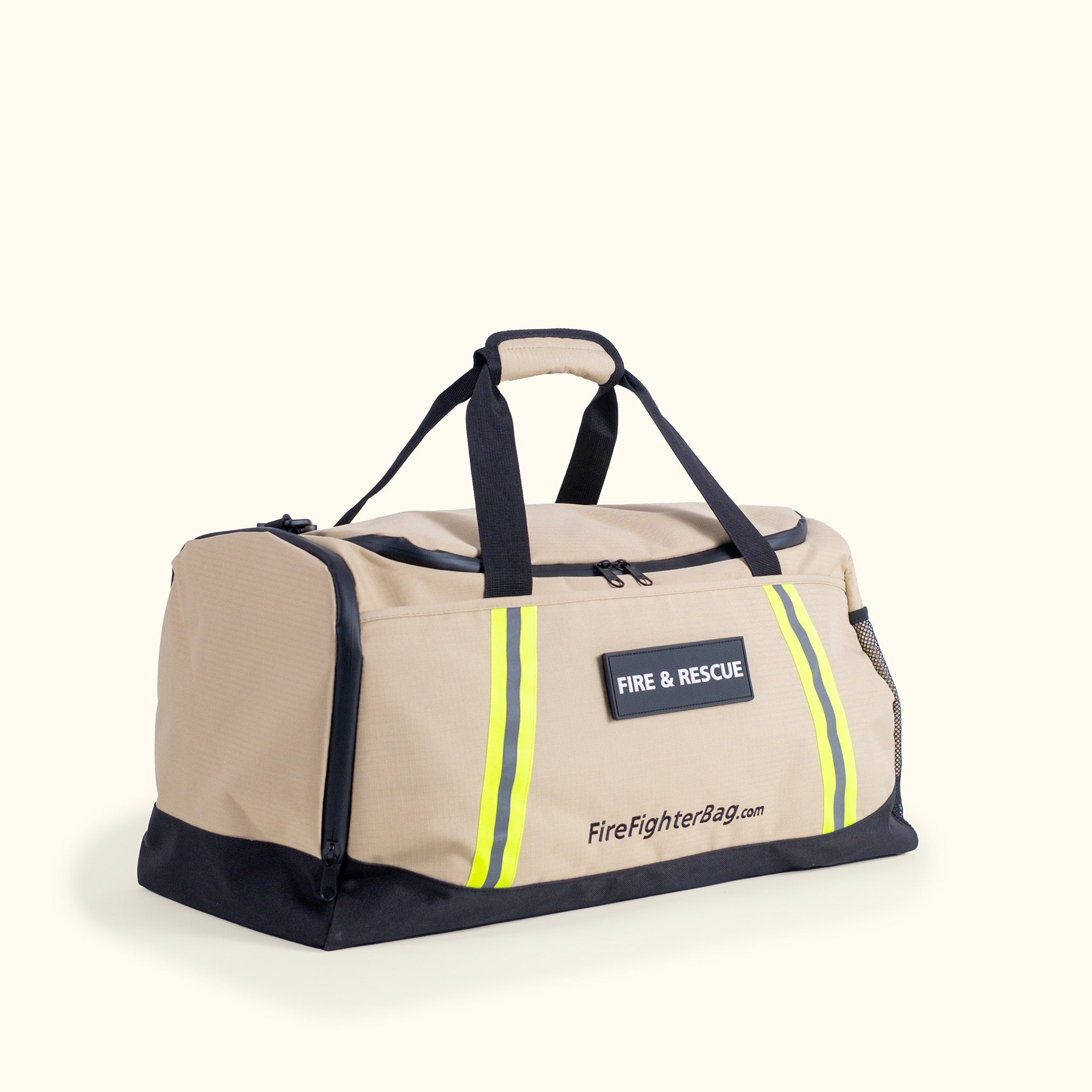 Brandweer Weekendtas Beige