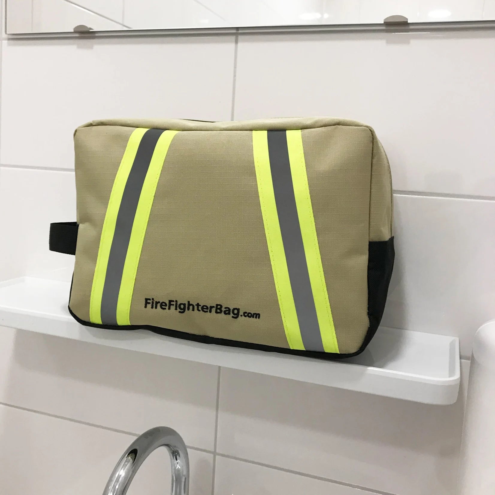 Firefighter Toiletry Bag Beige